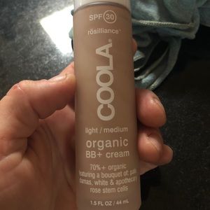 Coola organic BB cream light/med makeup